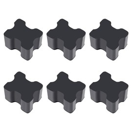 Fahgaer 6PCS Car Coil Spring Spacers, Heavy Duty Rubber Coil Spring Booster for 1Inch to 1.5Inch Coil Spring Lift