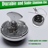 Locking Diesel Fuel Cap 2pcs Replacement for Peterbilt 379 389