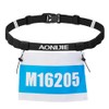 TRIWONDER Race Cinturón para Número Porta Dorsal para Running Triatlon