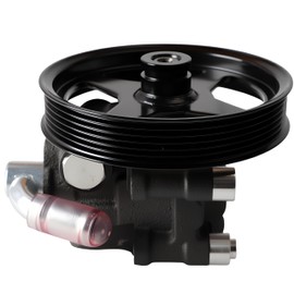 Loautong Power Steering Pump Fit for Ford F-150, for F150 2009, Fit for Lobo 2009, 4.6L 5.4L, with Pulley