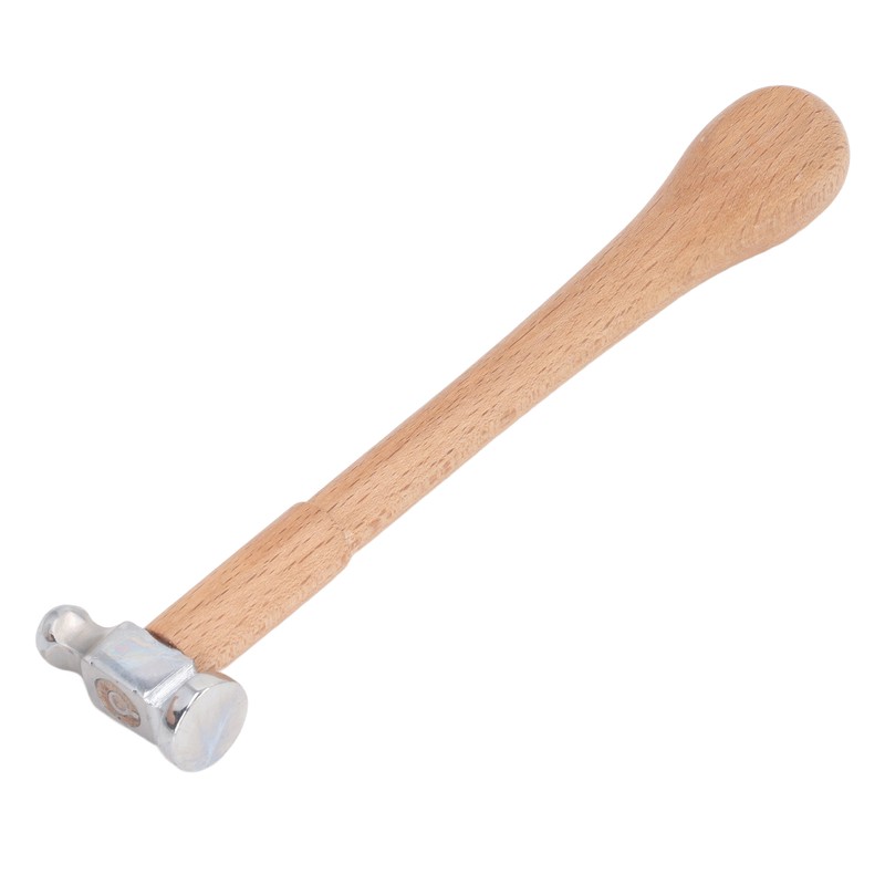 Mini Hammer High Carbon Steel Round Head Ergonomic Wooden Handle
