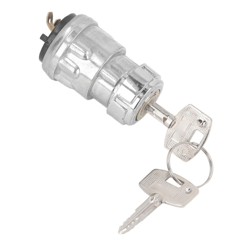 Universal Key Ignition Switch Stainless Steel Cross 2 Gears Key