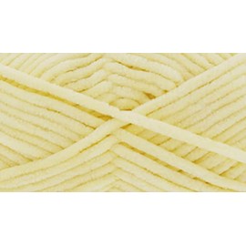 King Cole Yummy Chenille Knitting Yarn Chunky 2220 Lemon - per 100 gram ball