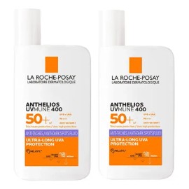 2pc La Roche Posay Anthelios Uvmune400 Fluido Antimanchas F5