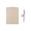 LHiDS Magnetic Clipboard – Slim Leather Writing Board with Detachable