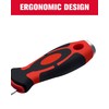 ROTATION Extra Thick Scraper Set, 4 piece, Soft Grip, Heavy