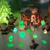 150 Pcs Mini Resin Animals Kit Accessories Variety Pack Glow