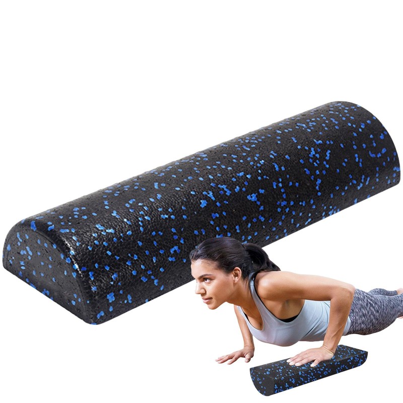 Exercise Roller Foam | Half-Round Workout Roller Foam | Firm