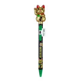 Action Pen, Lucky Neko Pen, Gold
