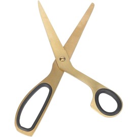 Gold and Black Beautiful Color Simplified Golden Scissors, Golden Scissors, Lightweight Beautiful for Home Office, Cutting Tools, Paper Scissors