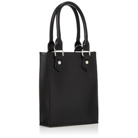 Rename Men's Women's Square Shoulder Bag, Crossbody Bag, Compact Bag, black (2)