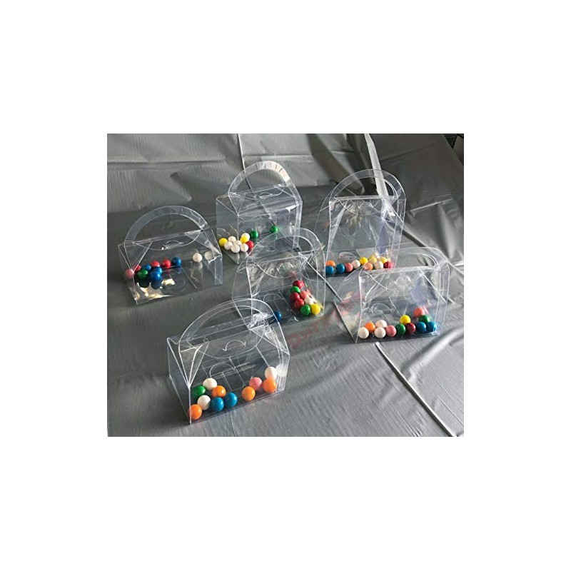 50 PCS 5 x 3 x 5" Clear APET Boxes