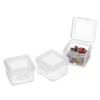 Sumnacon Transparent Bead Case Parts Storage Case with Lid, Independent,