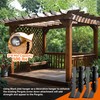25 Pcs Black Joist Hangers 2x8, Rafter Brackets , Hurricane