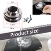 XTPTFABS Billet Aluminum Steering Column Swivel Floor Mount Compatible with
