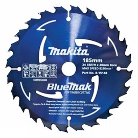 Makita B-15207 40T TCT Bluemak Circular Saw Blade, 235 x 25 mm