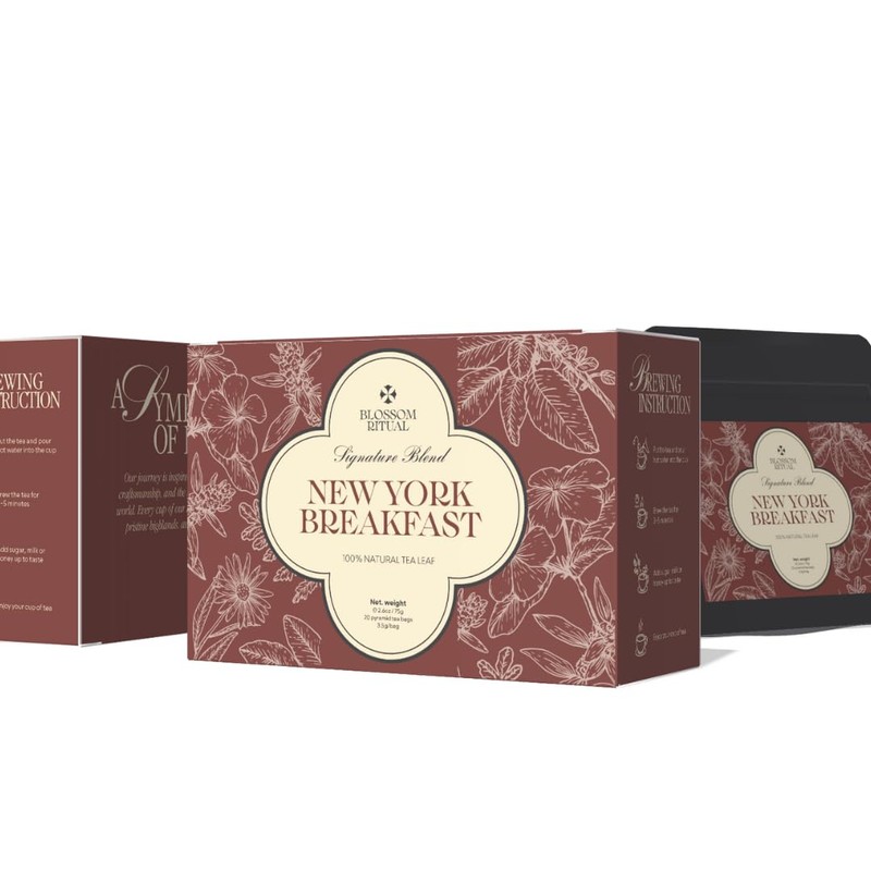 BLOSSOM RITUAL Newyork Breakfast – Strong & Smooth Black Tea