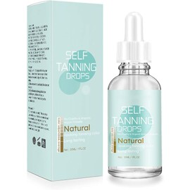 30ml Gotas Autobronceadoras, Aceite Corporal Bronceador Sin Sol (3.5*3.5*10.5cm)