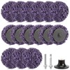 Pack of 15 CSD Disc Sanding Disc, 2 Inch Purple