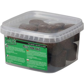 MADCAT Catfish Pellets Hookbait 25 mm - Blood & Liver 450 g, Top Catfish Bait for Fishing