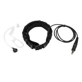 Z033FG for Element   ZTactics PTT Throat Mic Headphones With ABs  Nylon Neckband