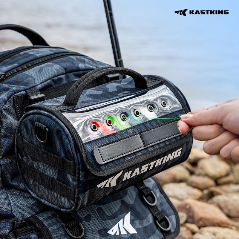 KastKing BaitSpace Line Management Bag, Fishing Line Storage Bag with