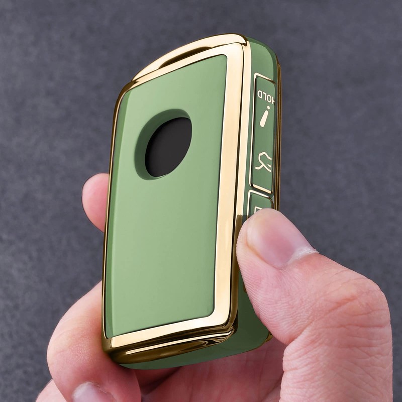 ELOHEI for Mazda Key Fob Cover Case, Soft TPU Key