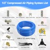 Gasoray Compressed Air Line Kit, 1/2 inch x 100 Feet,