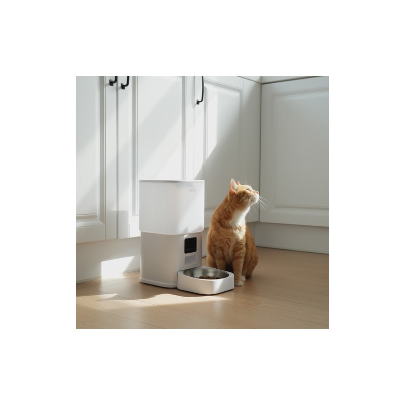 Cuckoo Electronics 쿠쿠 넬로 스마트 홈 카메라 자동급식기 NFD-B0610W Cuckoo