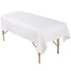 ForPro Professional Collection Premium Microfiber Flat Sheet, Ultra-Light, Stain and