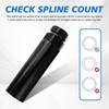 Ferianl Large 6 Spline Lug Nut Socket, 20 mm x