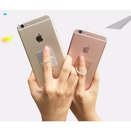 Cell Phone Finger Ring Holder 360° Rotating Cell Phone Holder Ring Grip Compatible with All Cell Phones