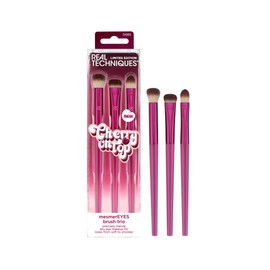 Real Techniques Cherry On Top MesmerEYES Brush Trio, 3 Piece Set