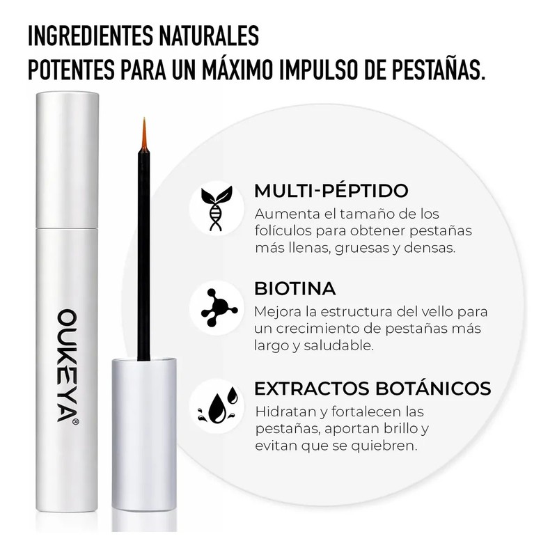 Sérum Fortalecedor De Pestañas Apariencia Más Densa X2