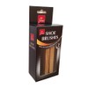 Jump Shoe Polishing Brushes 2 Pieces Pack Set, Black, NA