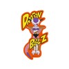 Small Planet Dragon Ball Z Character Sticker Freeza Orange