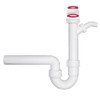 Schläfer 439506 | S-Shaped Siphon Drain Sink, Sink, Dishwasher Connection,