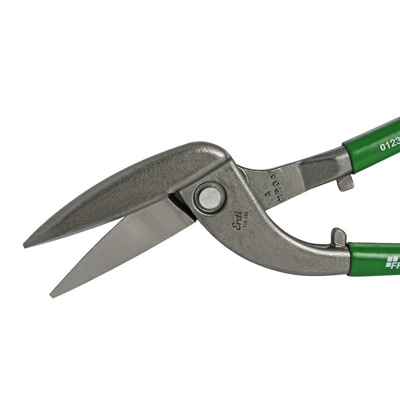 FREUND 01230300 Sheet Metal Shears, 300 mm, Dip-Insulated Handles