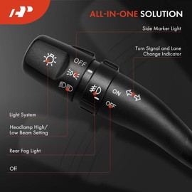 A-Premium Multifunction Switch Turn Signal Switch Compatible with Hyundai Sonata 2006 2007