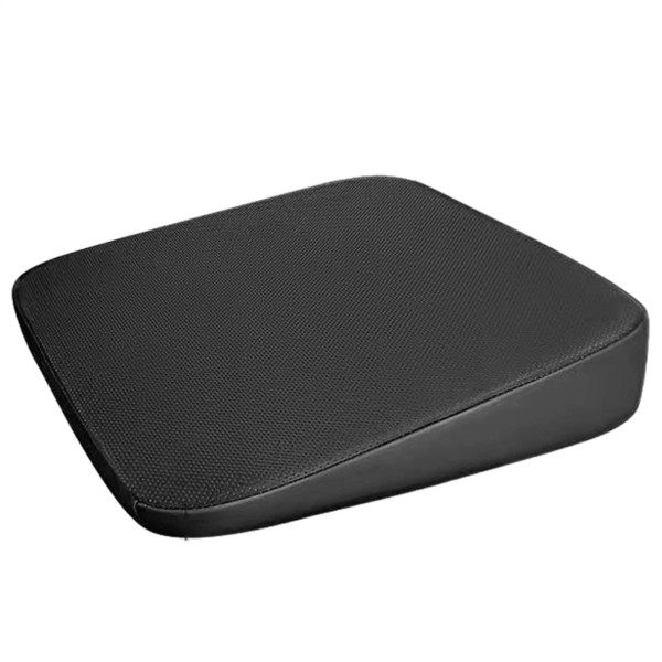 unbranded Universal Wedge Car Seat Cushion Ergonomic Sloping Seat Cushion