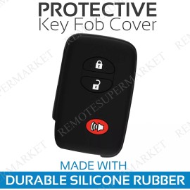 RemoteSuperMarket Key Fob Cover For 2010 2011 2012 2013 2014 2015 Toyota Prius Remote Case Skin