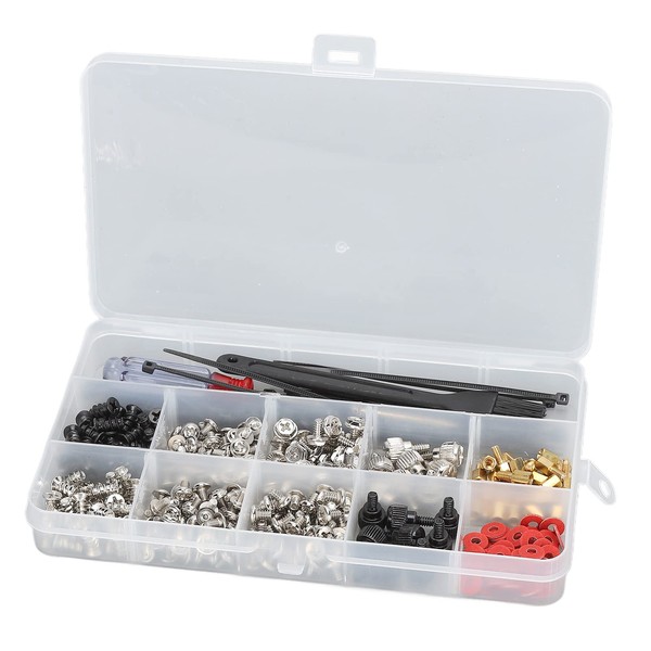 362pcs PC Screw Assortment Repair Tool with Magnetic Screwdriver for