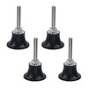 UTALIND 4Pcs 1.5 Inch Roll Lock Sanding Disc Holder with