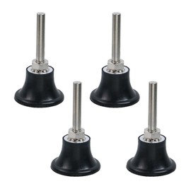 UTALIND 4Pcs 1.5 Inch Roll Lock Sanding Disc Holder with 1/4" Shank, Roll Lock Disc Holder, Air Grinder Attachments for Die Grinder Power Drill Driver