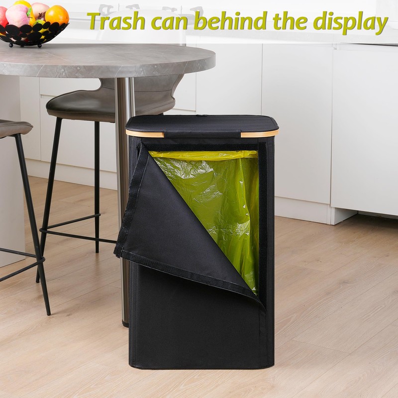 efluky Recycling Bin Holder 100L, 26 Gallon Trash Can with