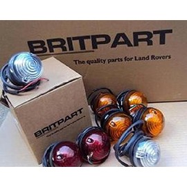Land Rover ALLMAKES/BRITPART STOP & SIDE FLASHER LAMP KIT COMPATIBLE SERIES 2A & SERIES 3, PART # DA1077
