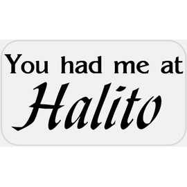 You Had Me at Halito - 25 Stickers Pack 2.25 x 1.25 inches - Hello Choctaw