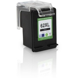 Mipuu Ink Compatible with HP 62XL C2P05AE Black for HP Envy 5540 5542 5543 5544 5545 5640 5660 7640 7645 OfficeJet 200 5740 5742 5744 5746 8040 8045 10