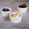 Cibeat 8 oz Ramekins Bowls, Set of 8, Porcelain Dipping