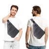 MAXTOP Anti Theft Crossbody Bag for Women Men Multi-Pocket Travel